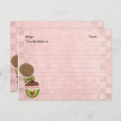 カワイトデザートレシピカード ポストカード (正面/裏面)