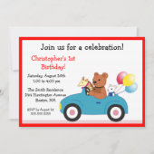 カワイトトイズキッズ誕生日招待状 招待状 (正面)