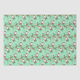 カワイトトナイダーサンタクロース模様のお菓子キャンディー 薄葉紙