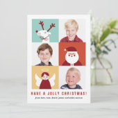 カワイトトナカイサンタ&エンジェルブロック シーズンカード (スタンド正面)