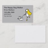 カワイトドッグ歩く名刺 名刺 (正面/裏面)