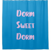 カワイトドームスイートドーム（青とピンク） シャワーカーテン (正面)