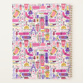 カワイトドールマニキュアパターン プランナー手帳 (裏面)