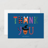 カワイトハロウィンサンキュー サンキューカード (正面/裏面)