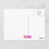 カワイトハロウィーン漫画の吸血鬼 ポストカード (裏面)