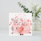 カワイトバレンタインデイホリデーカード シーズンカード (スタンド正面)