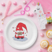 カワイトバレンタインデー格言紙プレート ペーパープレート (パーティー)