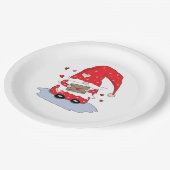 カワイトバレンタインデー格言紙プレート ペーパープレート (アングル)