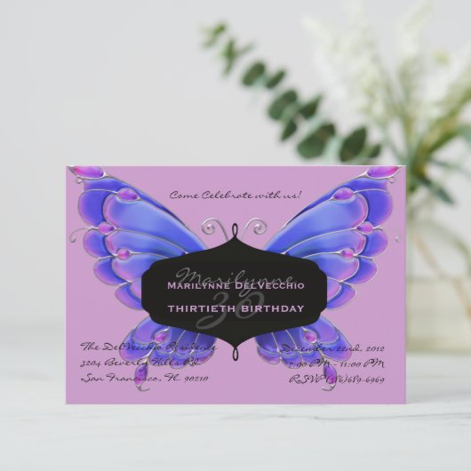 カワイトバースデーパーティー招待状 招待状 (スタンド正面)