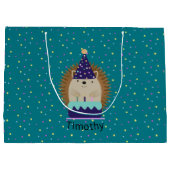 カワイトバースデーヘッジホッグ ラージペーパーバッグ (裏面)