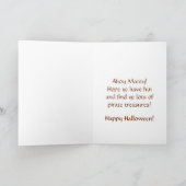 カワイトパイレートガールハロウィーンカード カード (内部)