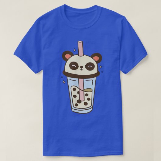 カワイトパンダバブルティーかわいいズ  Tシャツ (デザイン正面)