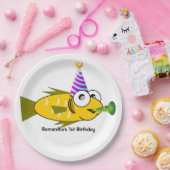カワイトパーティーパーソナライズされた誕生日 ペーパープレート (パーティー)