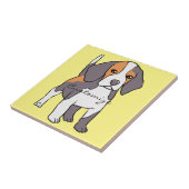 カワイトビーグルドッグブレッドサンダー_コーブ タイル (側面)