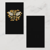 カワイトビーハニカム自然養蜂家アート 名刺 (正面/裏面)