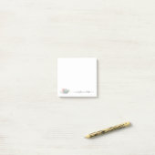 カワイトピンクグリーンパーソナライズされた吸盤ポストイットNo ポストイット (デスク上)