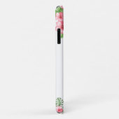 カワイトピンクフローラハワイアンナマケモノ Case-Mate iPhoneケース (裏面/右)