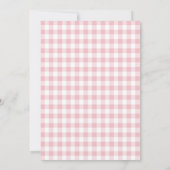 カワイトファームガールパーティの招待状 招待状 (裏面)