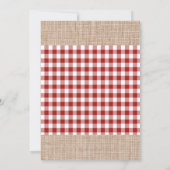 カワイトファームチキンテーマ招待 サンキューカード (裏面)