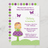 カワイトフェアリー招待状 招待状 (正面/裏面)