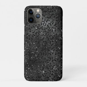 カワイトブラックチータヒョウスキンプリント動物 iPhone 11 PROケース
