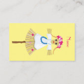 カワイトブロンドピグテール 名刺 (裏面)