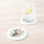 カワイトベビーバードフォレスト緑林地図 コースター (側面)