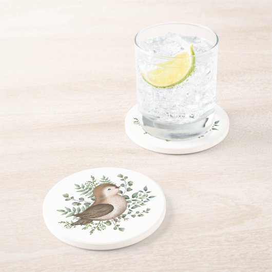 カワイトベビーバードフォレスト緑林地図 コースター (側面)