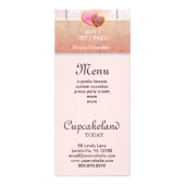 カワイトベーカリークッキー割引ロイヤリティカードピンク ラックカード (裏面)