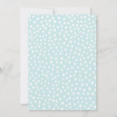 カワイトホエールベビーシャワー招待状 招待状 (裏面)