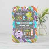 カワイトホラーリトルモンスターズ誕生日 招待状 (スタンド正面)