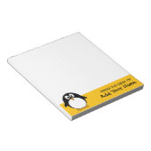 カワイトマンガモダンペンギン ノートパッド (アングル)