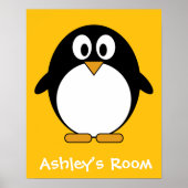 カワイトマンガモダンペンギン ポスター (正面)