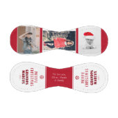 カワイトメリークリスマスおじいちゃん3フォトコラージュ 野球ボール (パネル)