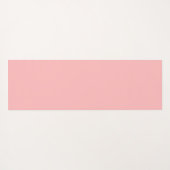 カワイトユニコーン赤面ピンクファンタジースパーソナライズされたター ヨガマット (裏面(横))