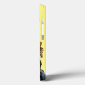 カワイトヨークシャーテリアドッグネームシックイエローグラムテリア Case-Mate iPhoneケース (裏面 / 左)