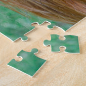 カワイトヨークシャーテリアドッグヘッド ジグソーパズル (側面)