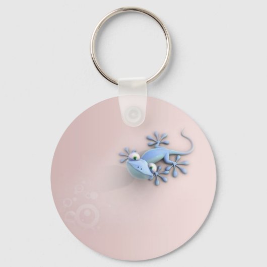 カワイトリザードキーチェーン キーホルダー (正面)