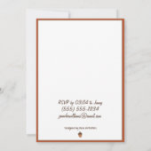 カワイトリスベビーシャワー招待状 招待状 (裏面)