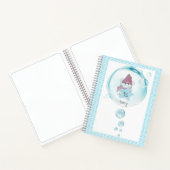 カワイトリトルハムスターの泡の名前 ノートブック (内部)