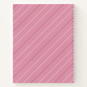 カワイトリトルハムスターカスタムピンク  ノートブック (裏面)