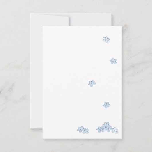 カワイトリトルハムスターカスタムフローラ サンキューカード (裏面)