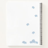 カワイトリトルハムスターフローラガーリーノート ノートブック (裏面)