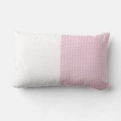 カワイトリトルハムスターモノグラム名ランバーピロー ランバークッション (裏面)