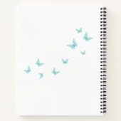 カワイトリトルハムスター名前をカスタムする ノートブック (裏面)