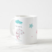 カワイトリトルハムスター&スターズ コーヒーマグカップ (正面左)