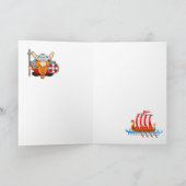 カワイトリトルバイキングバイキングルーンズ赤地 シーズンカード (内部)