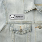 カワイトリトルパンダベアパーソナライズされた&ネーム 名札 (インサイチュ)