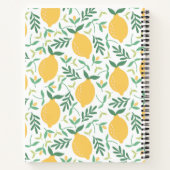 カワイトレモンパターンおばあちゃんズレシピ ノートブック (裏面)