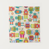 カワイトロブを使ったシームレスなタイル化が可能な背景パターン タペストリー (正面)